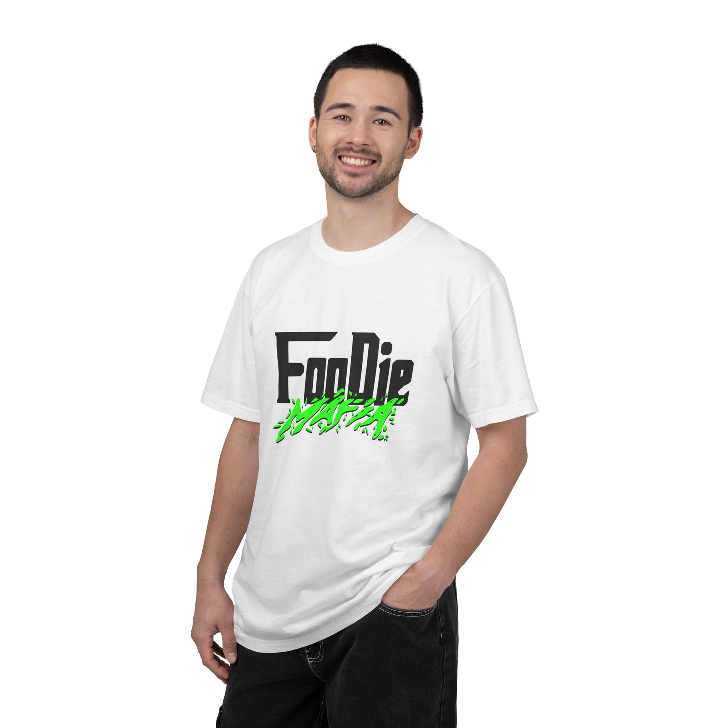 L.O.E.F Foodie Mafia Tee Shirt (Neon Green)