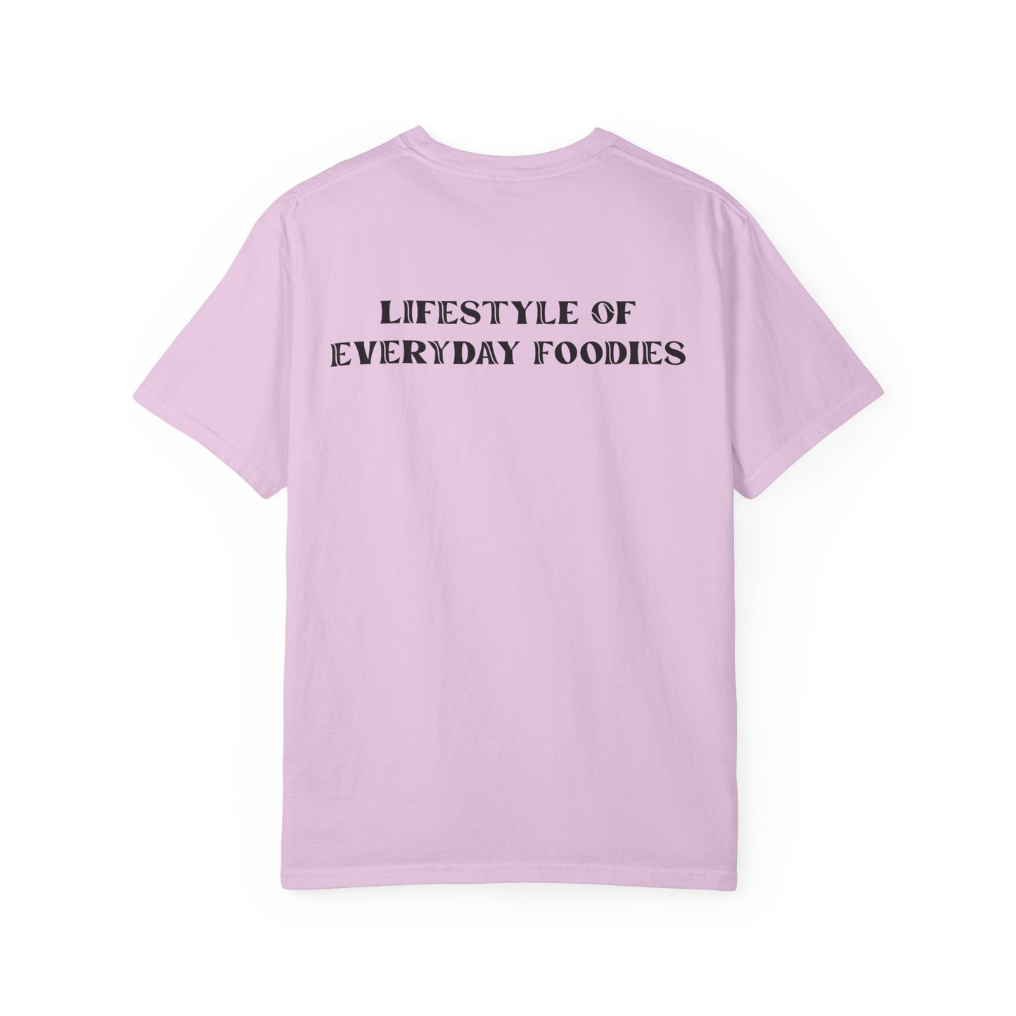 L.O.E.F LIFESTYLE OF EVERYDAY FOODIES Unisex Tee Shirt (Black)
