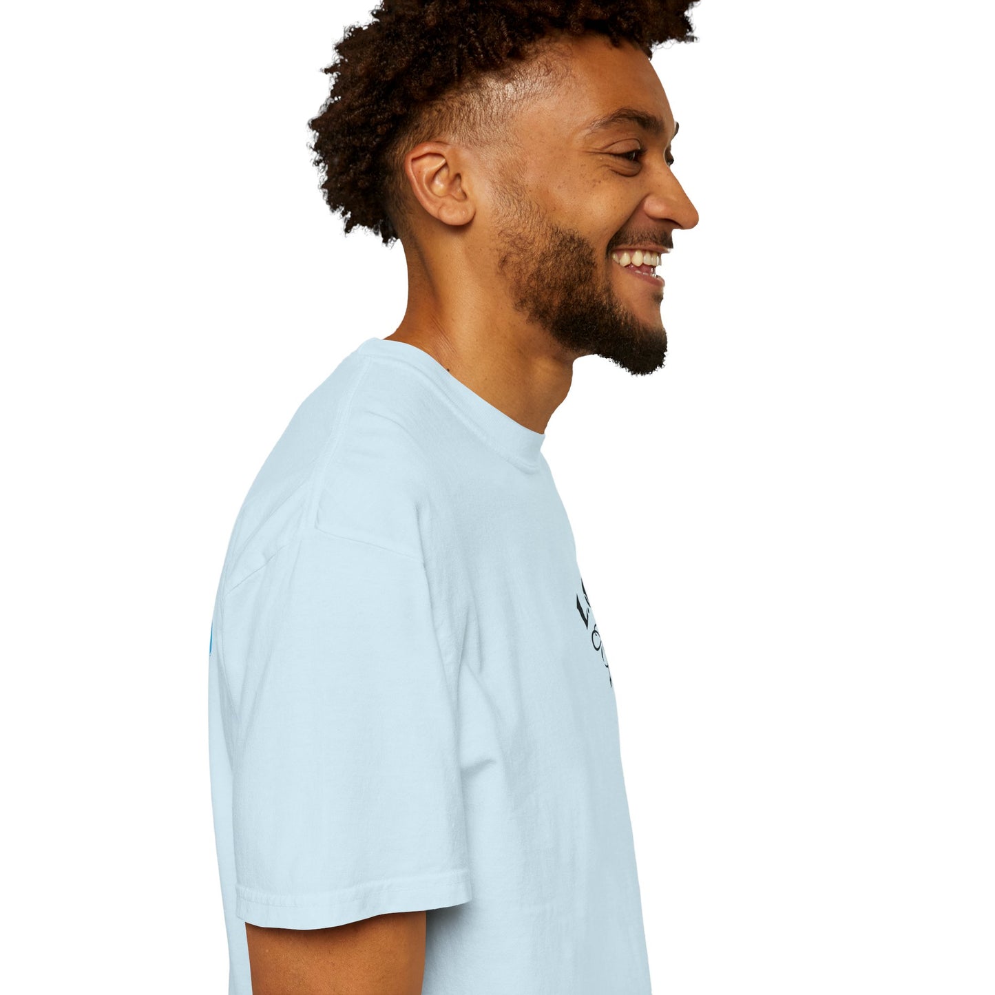 L.O.E.F Foodie 4Life Vegan Unisex Tee Shirt (Sky Blue)
