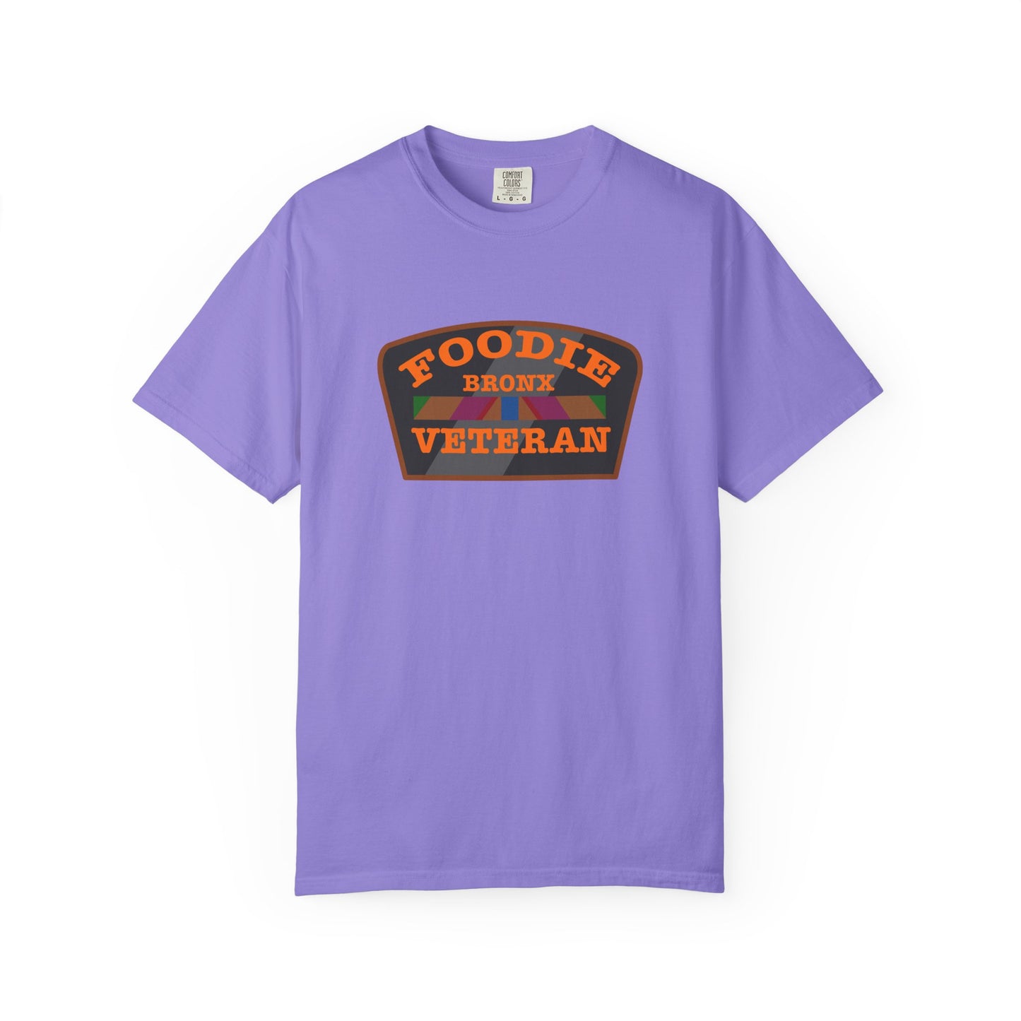 L.O.E.F Foodie Veteran Bronx Unisex Tee Shirt (Orange)