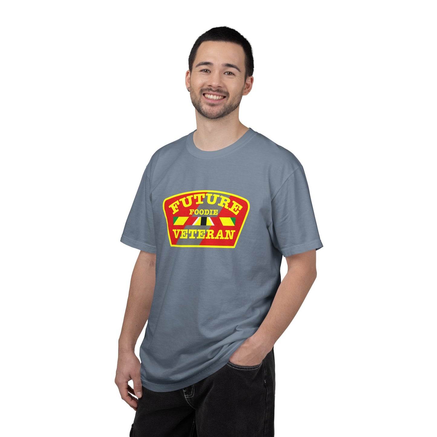 L.O.E.F Future Foodie Veteran Unisex Tee Shirt (Yellow)