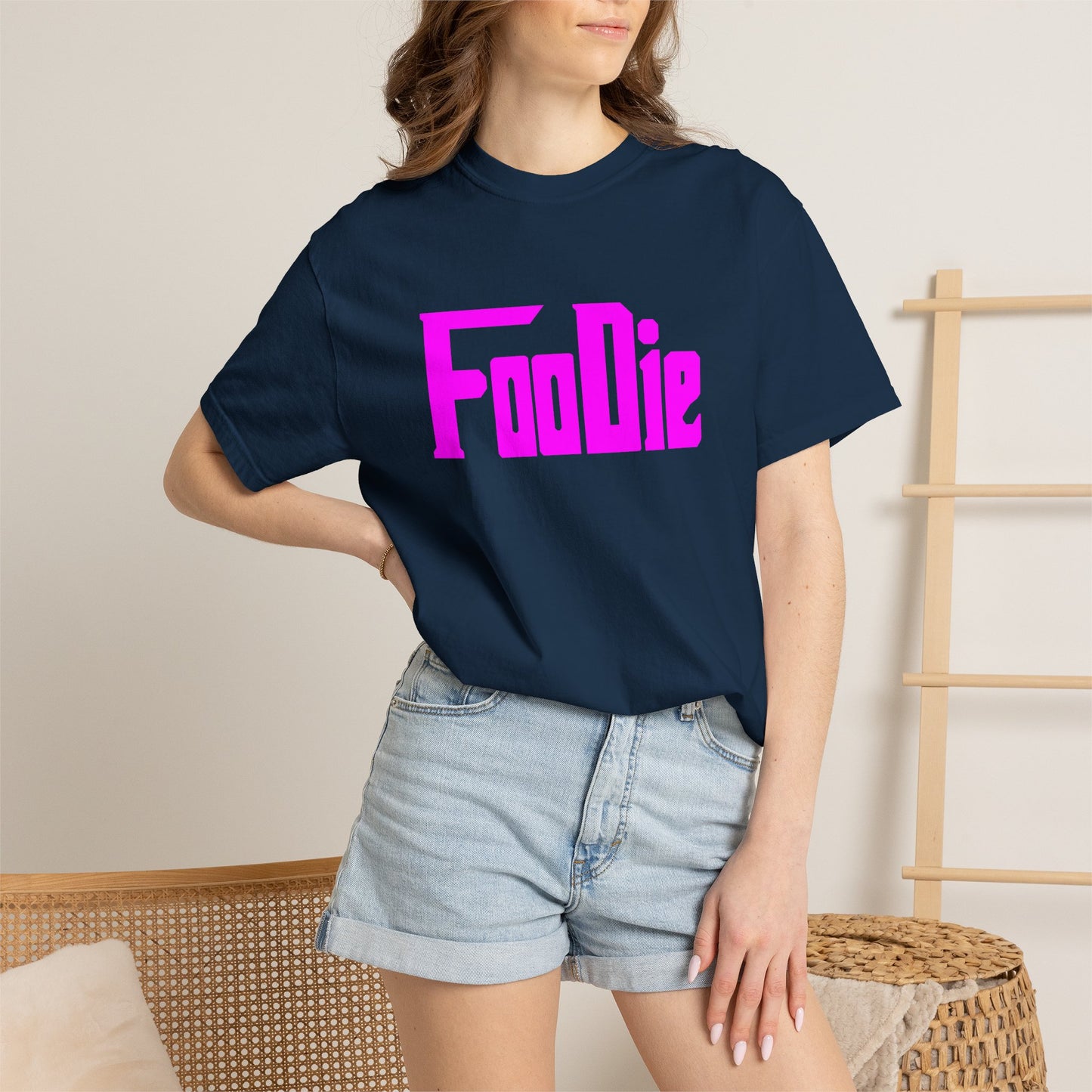 L.O.E.F Foodie Unisex Tee Shirt (Fuchsia)