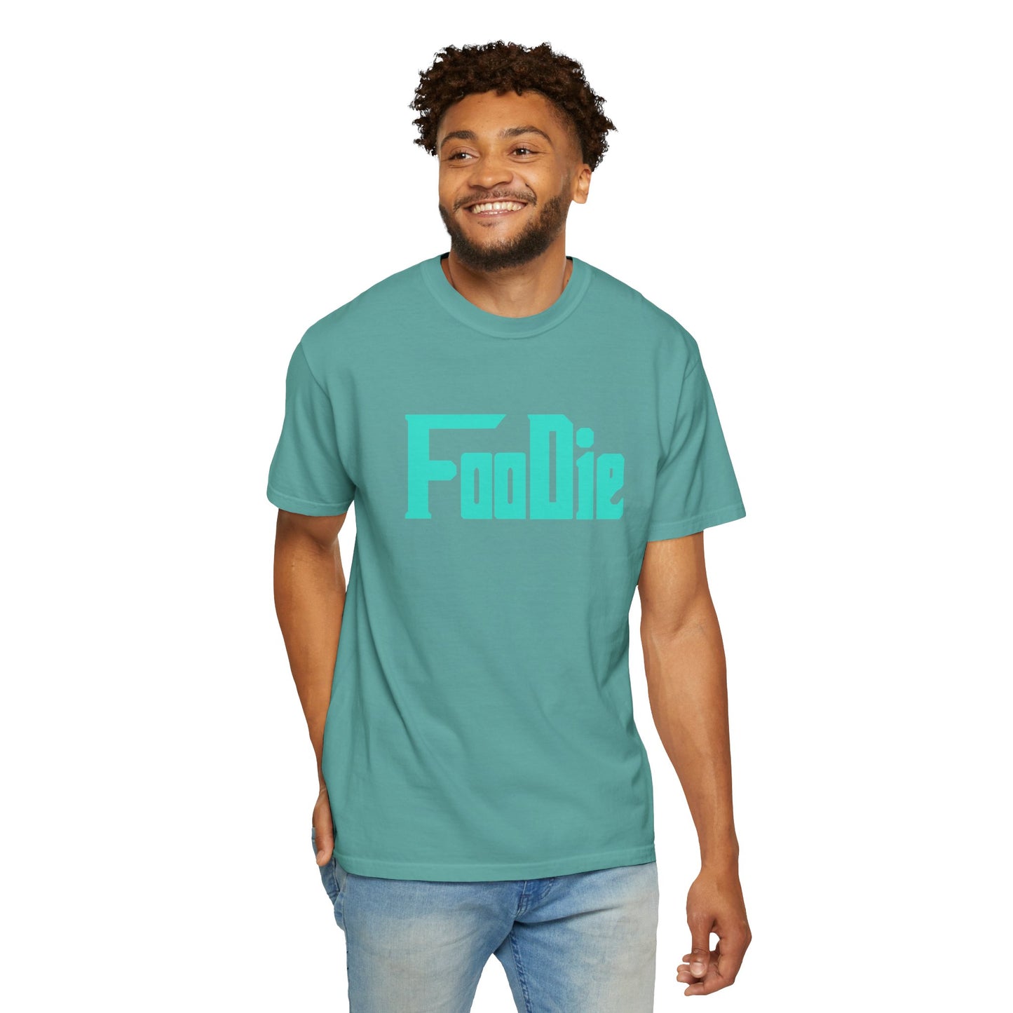 L.O.E.F Foodie Unisex Tee Shirt (Turquoise)