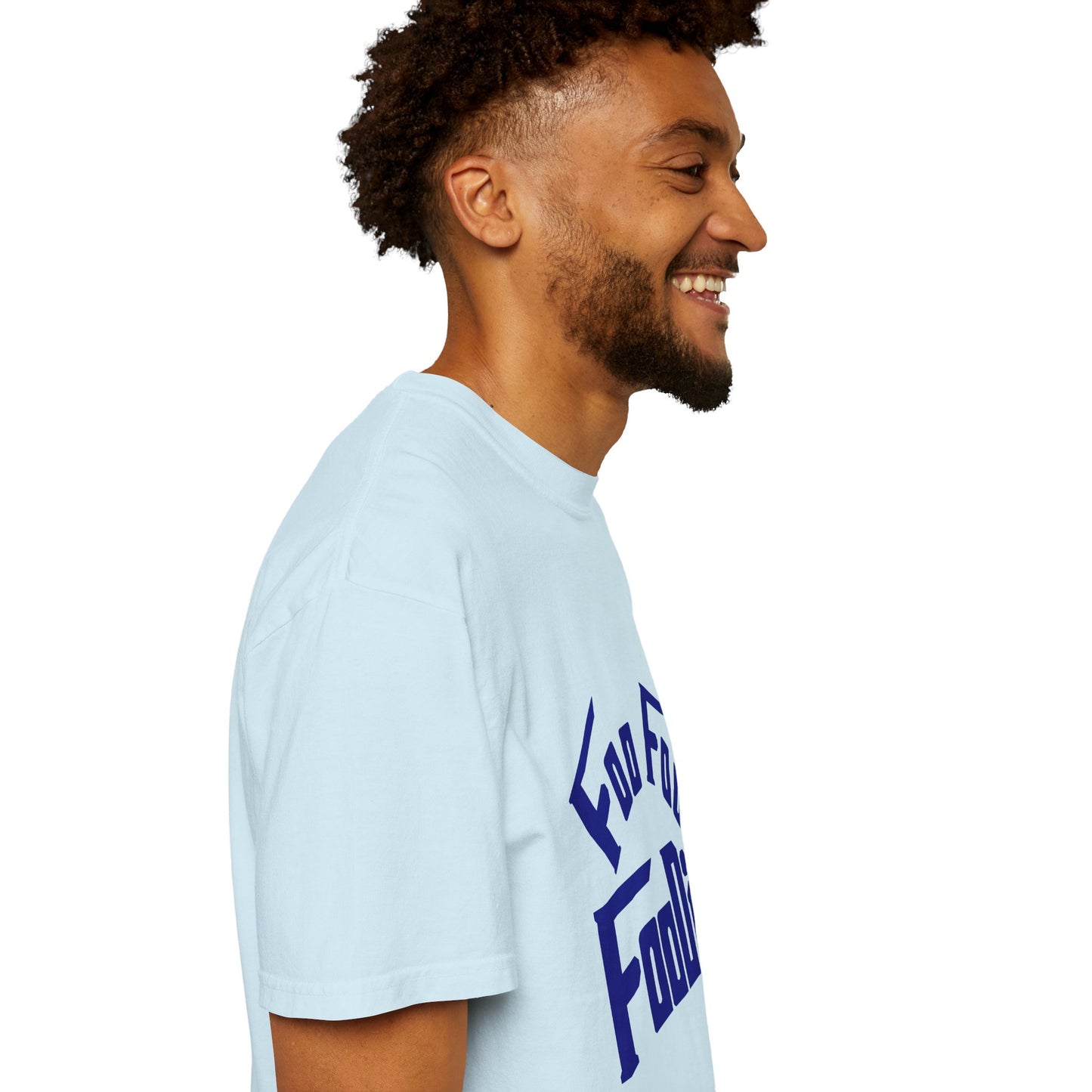 L.O.E.F FOO FOO FOODIE Unisex Tee shirt(Dark Blue)