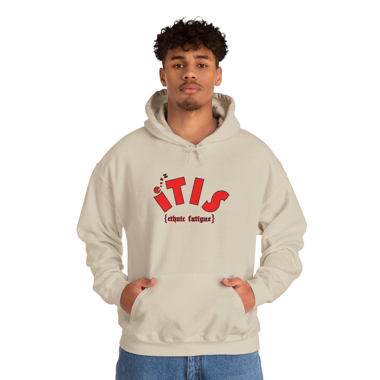 L.O.E.F ITIS Unisex Hooded Sweatshirt (Red)