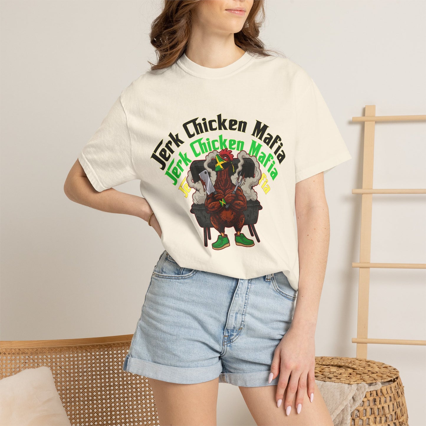 L.O.E.F Jerk Chicken Mafia Unisex Tee Shirt