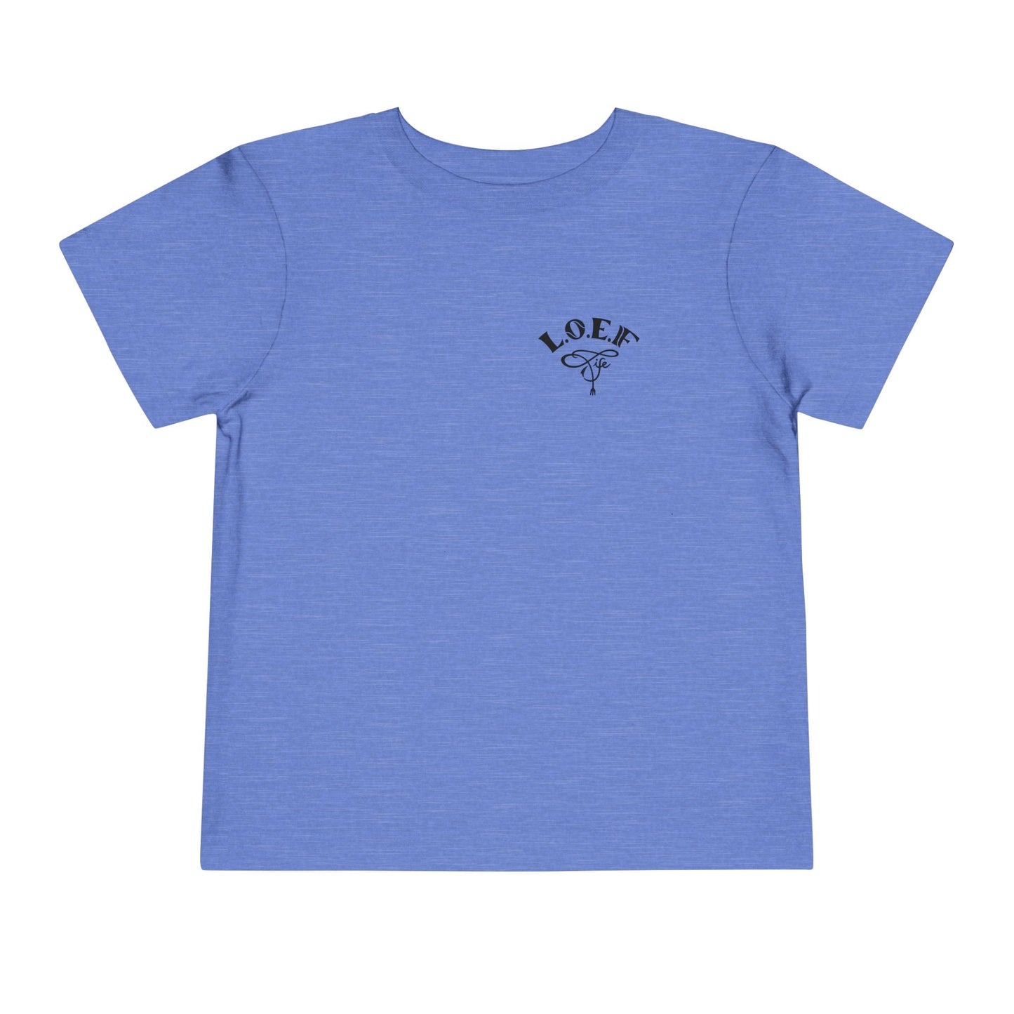 L.O.E.F Foodie 4Life Baby Short Sleeve Tee Shirt (Black)