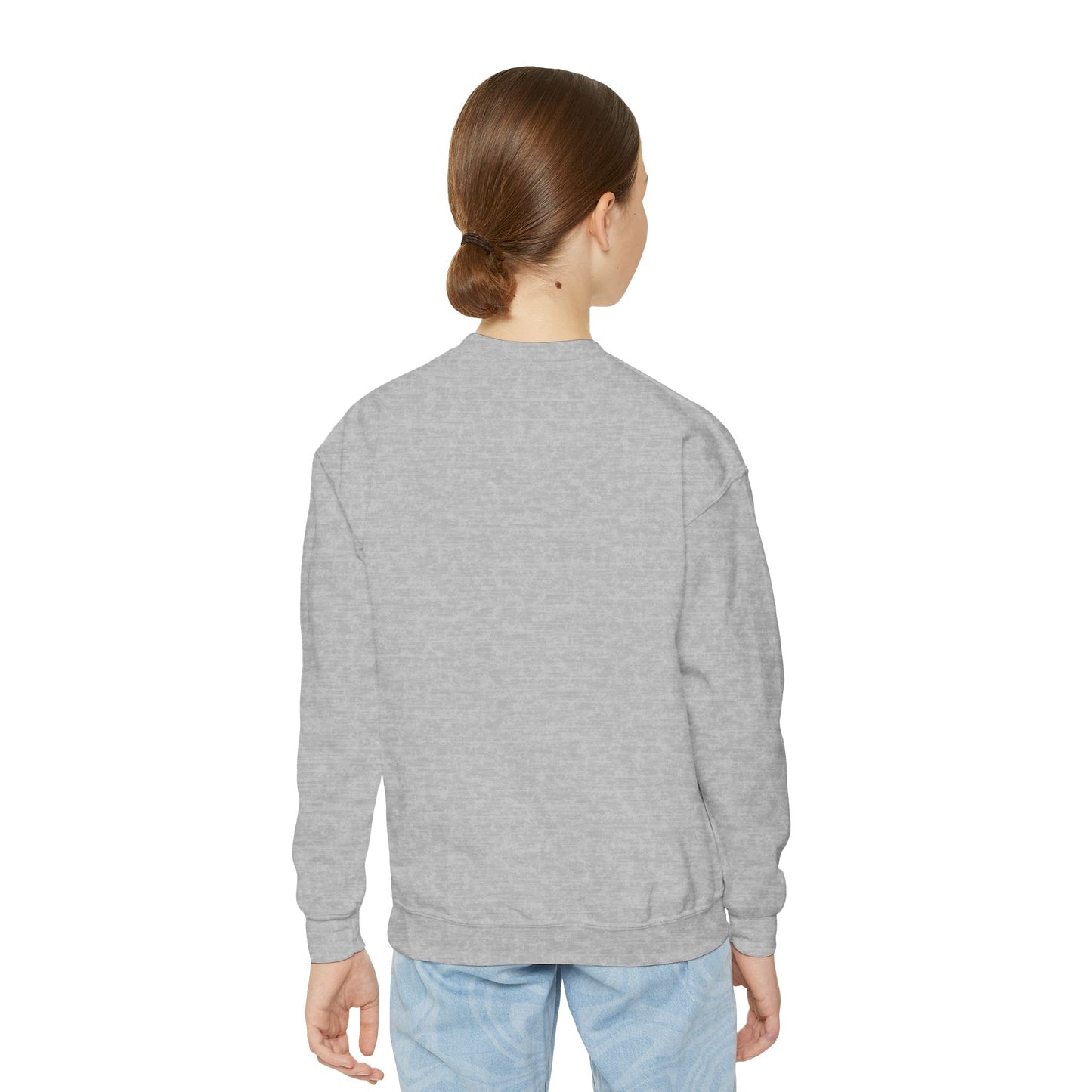 L.O.E.F Foodie Veteran In Training Kids Sweatshirt (Neon Green)