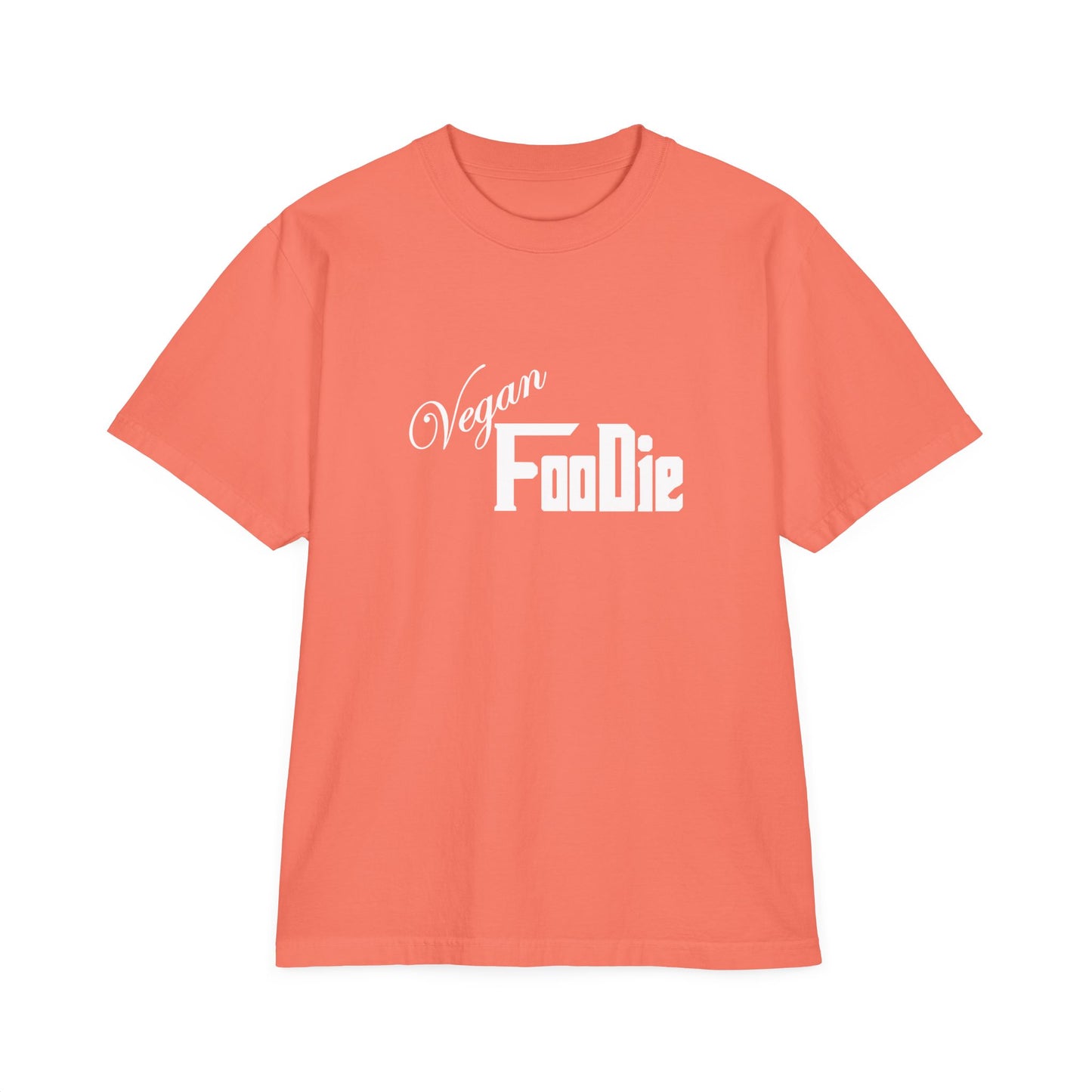 L.O.E.F Unisex Vegan Foodie Tee Shirt (White)