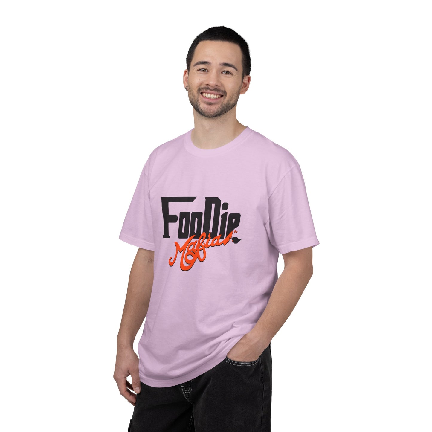 L.O.E.F Foodie Mafia Unisex Tee Shirt (Flat Red)