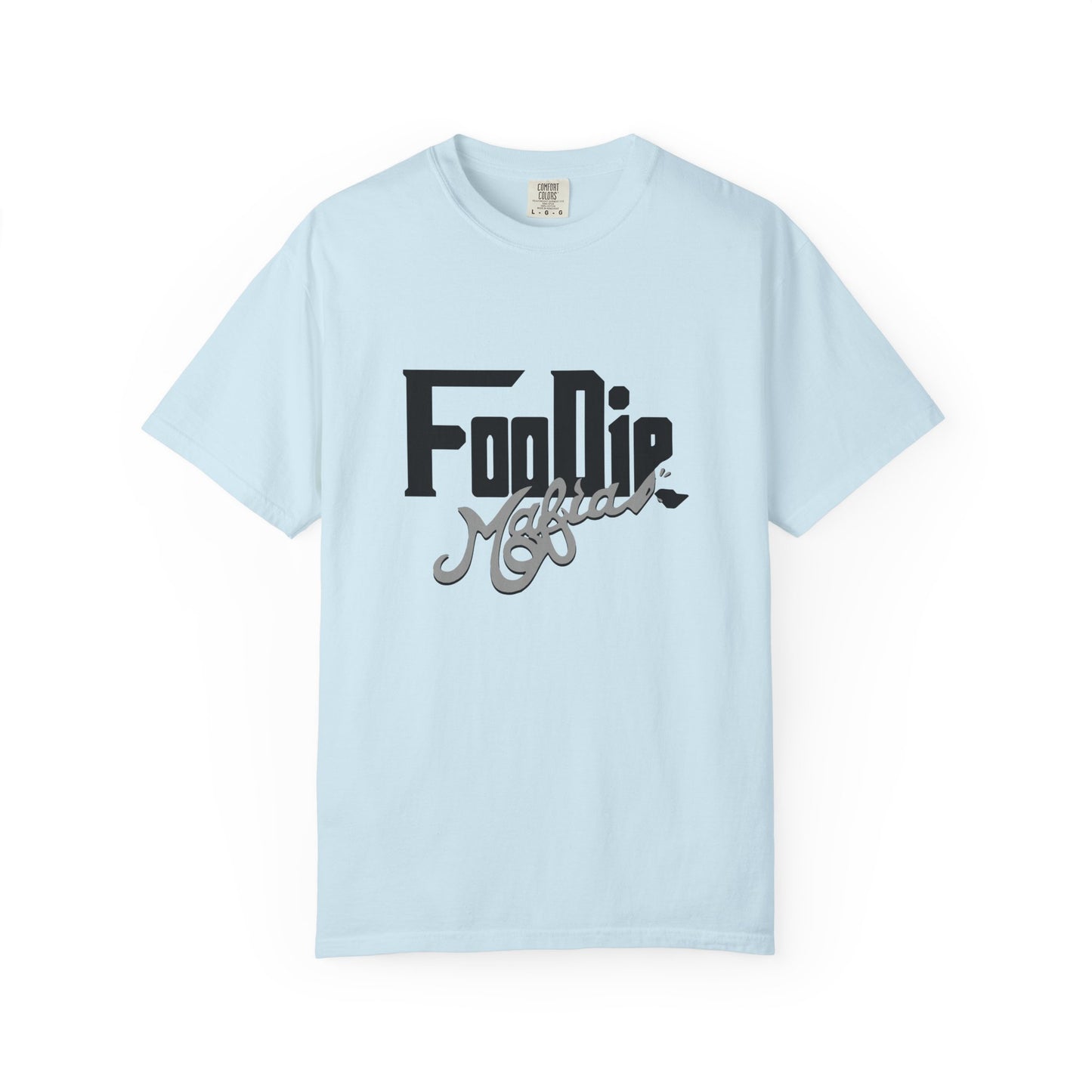 L.O.E.F Foodie Mafia Unisex Tee shirt (Metallic Grey)
