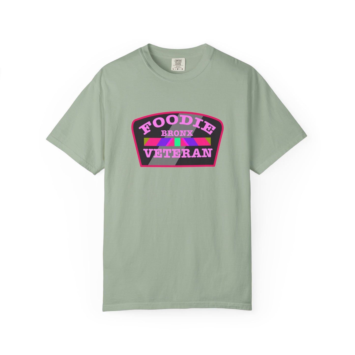 L.O.E.F Foodie Veteran Bronx Unisex Tee Shirt (Pink)