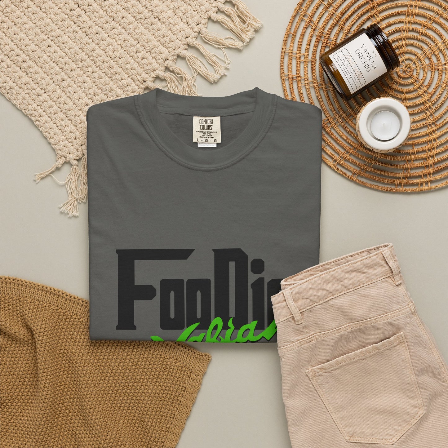 L.O.E.F Foodie Mafia Unisex Tee shirt (Kelly Green)