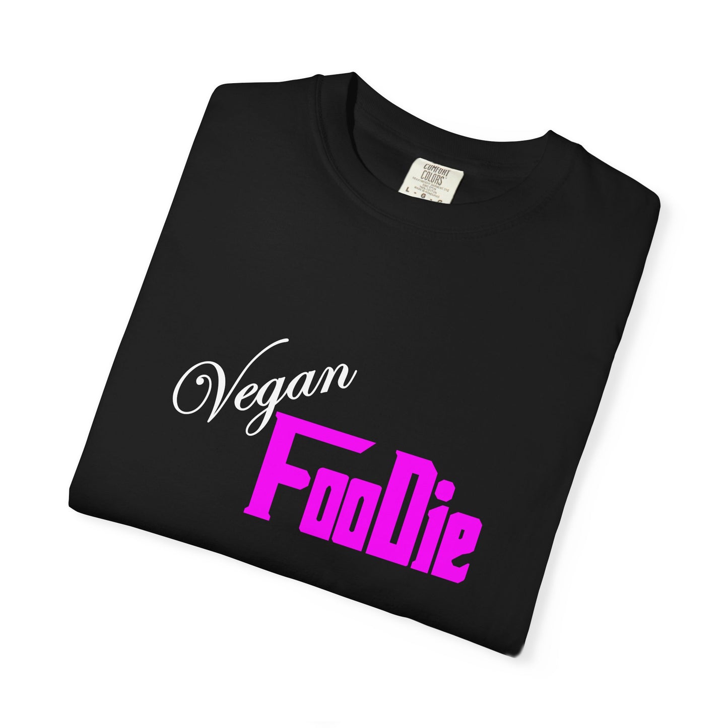 L.O.E.F Unisex Vegan Foodie Tee Shirt (Fuchsia)