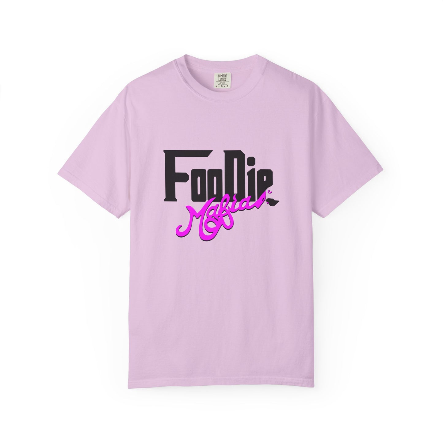 L.O.E.F Foodie Mafia Unisex Tee Shirt (Bright Purple)