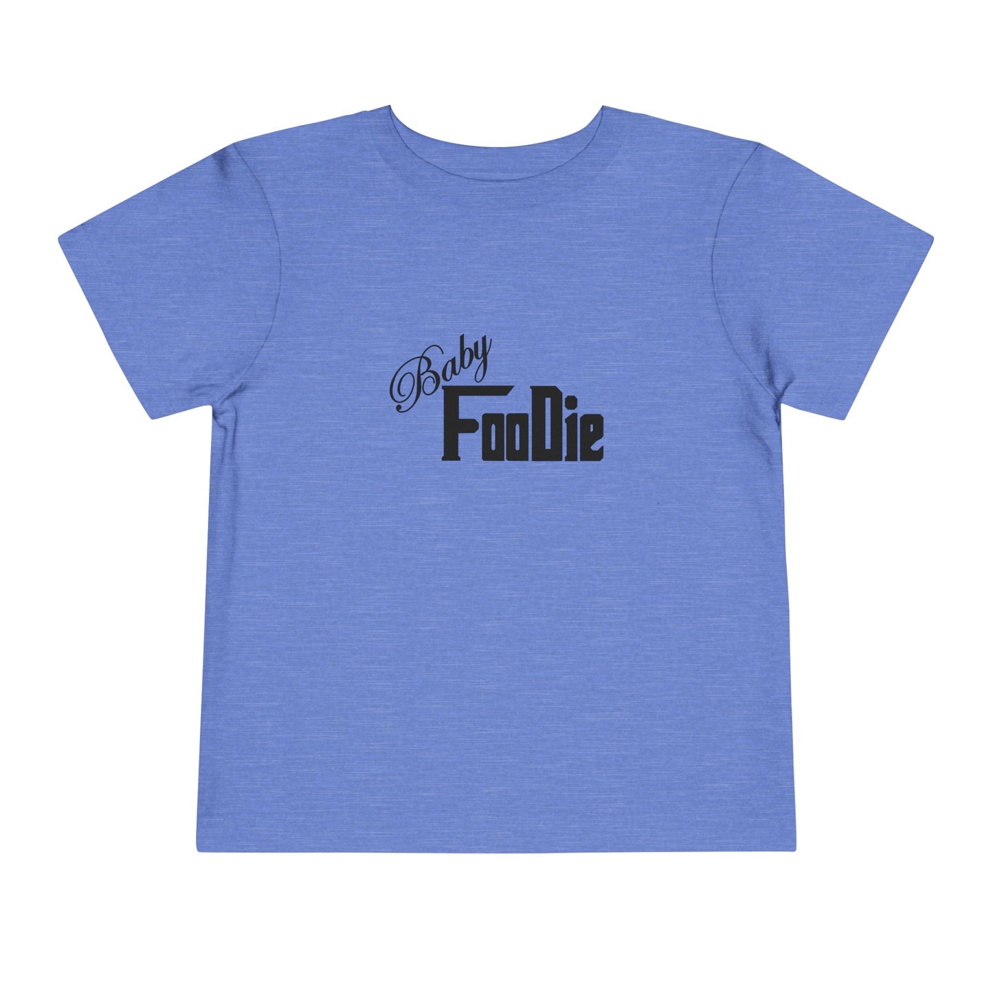 L.O.E.F Baby Foodie Toddler Short Sleeve Tee Shirt (Black)
