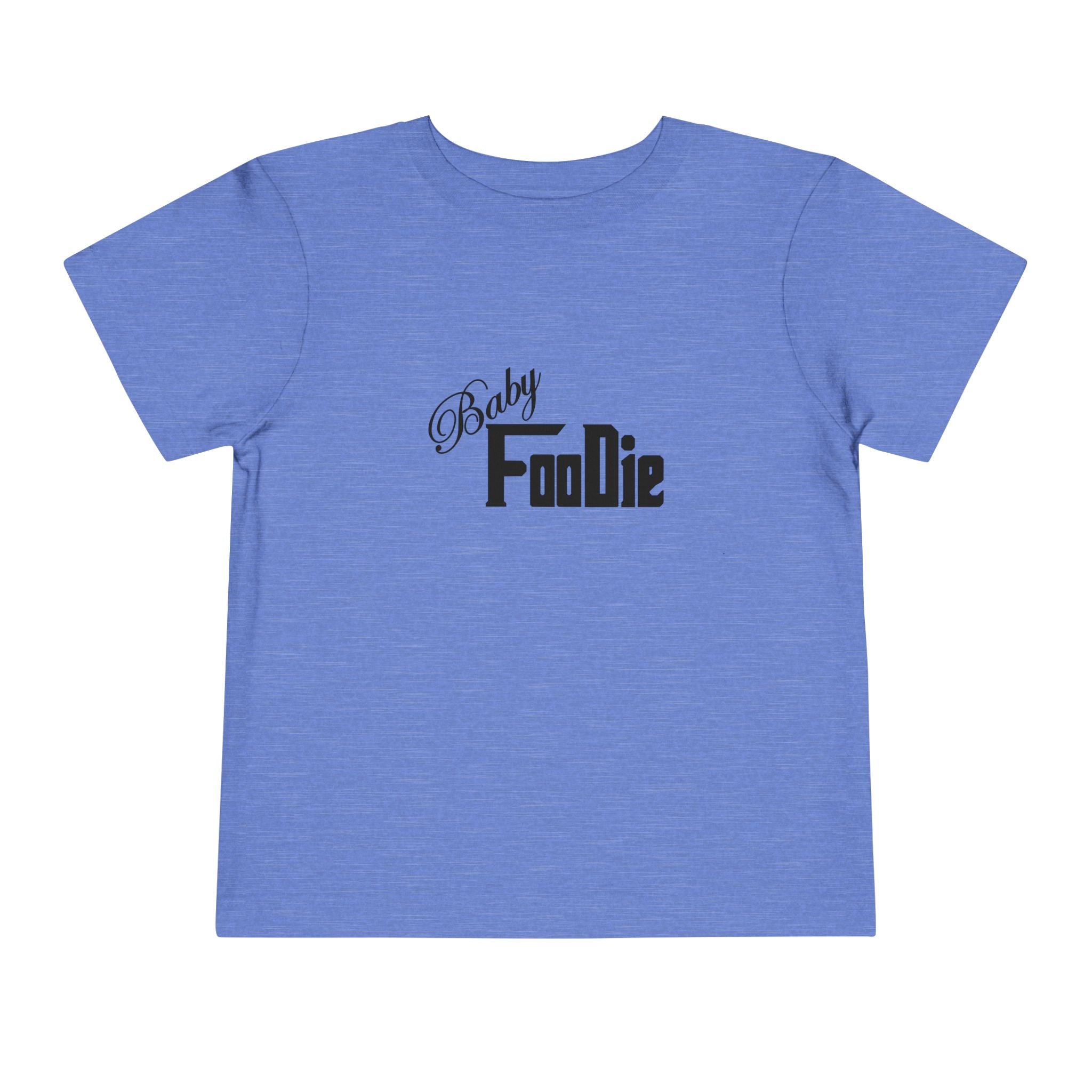 L.O.E.F Baby Foodie Toddler Short Sleeve Tee Shirt (Black)