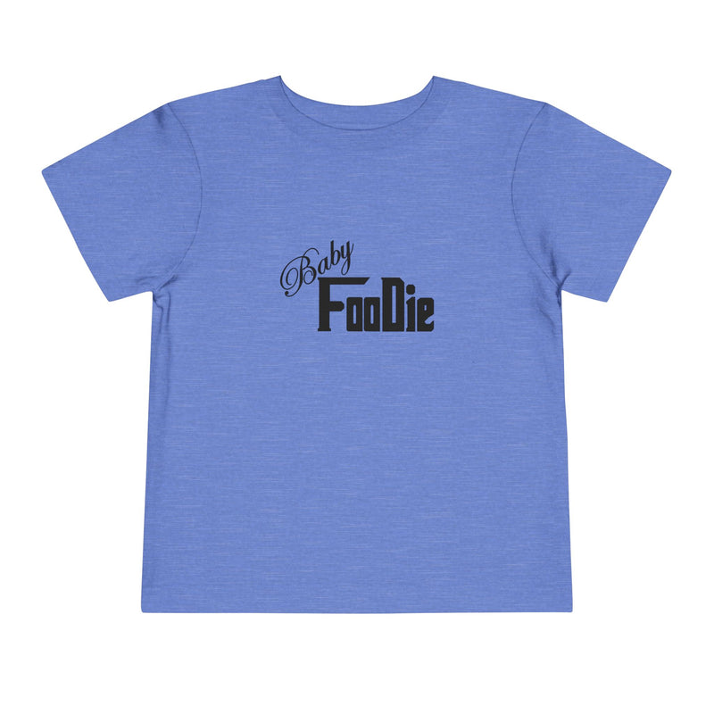 L.O.E.F Baby Foodie Toddler Short Sleeve Tee Shirt (Black)