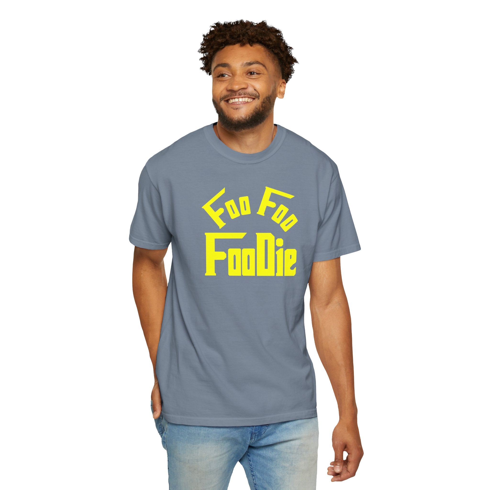 L.O.E.F FOO FOO FOODIE Unisex Tee shirt (Yellow)