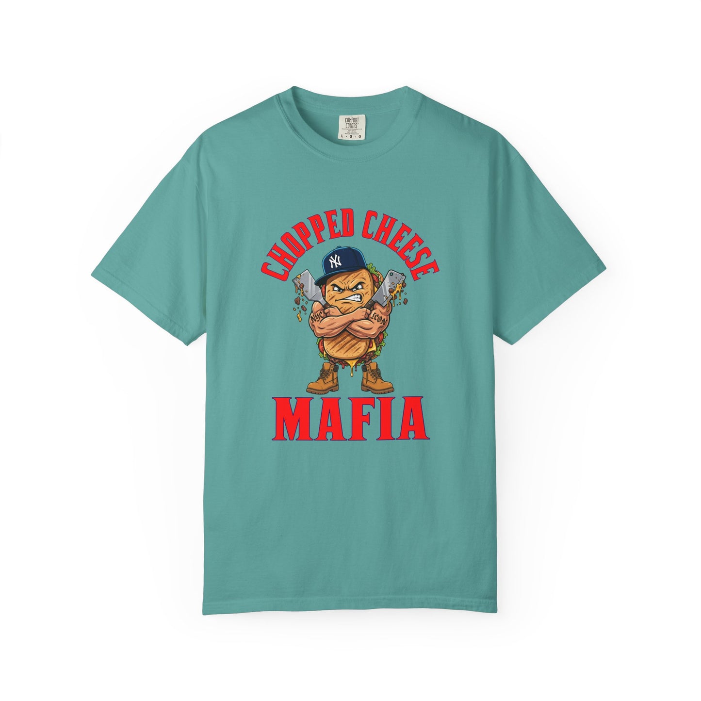 L.O.E.F Mafia Chopped Cheese Unisex Tee Shirt (Red)