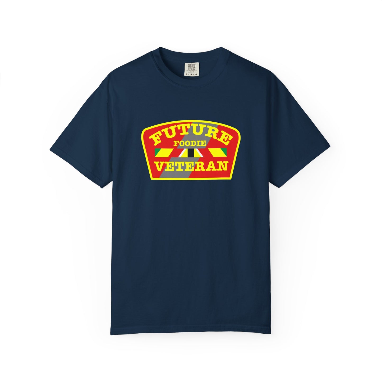 L.O.E.F Future Foodie Veteran Unisex Tee Shirt (Yellow)