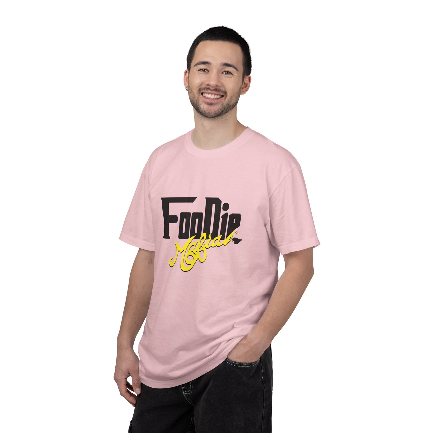 L.O.E.F Foodie Mafia Unisex Tee shirt (Bright Yellow)