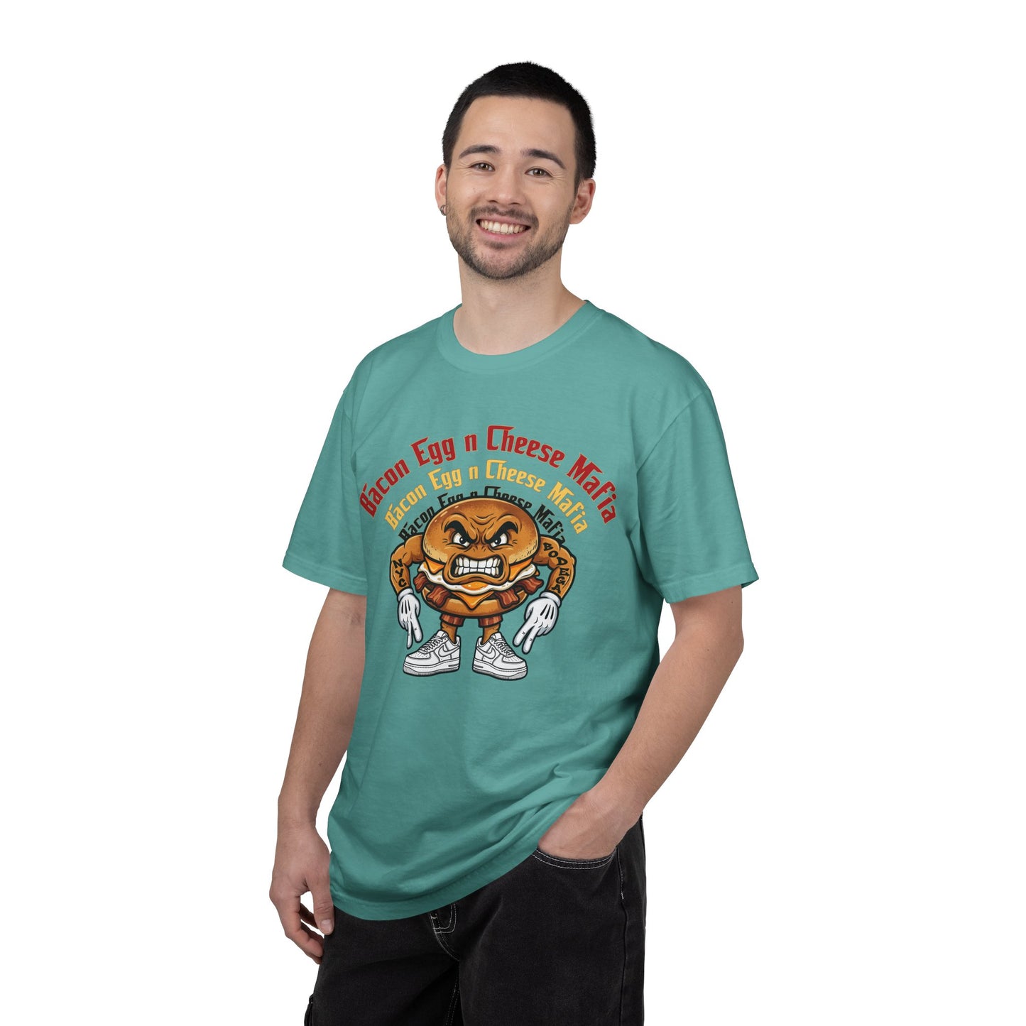 L.O.E.F Bacon Egg n Cheese Mafia Unisex Tee Shirt