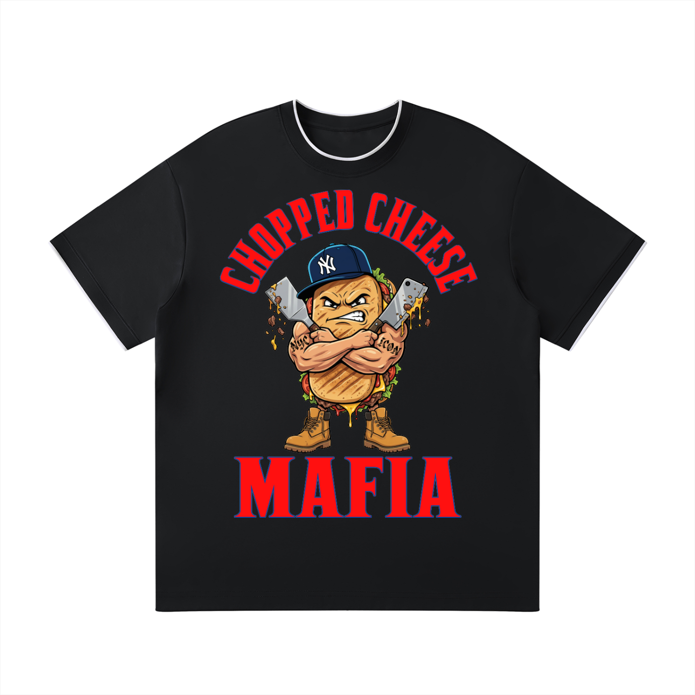 L.O.E.F. Life Chopped Cheese Unisex Regular Fit T-Shirt