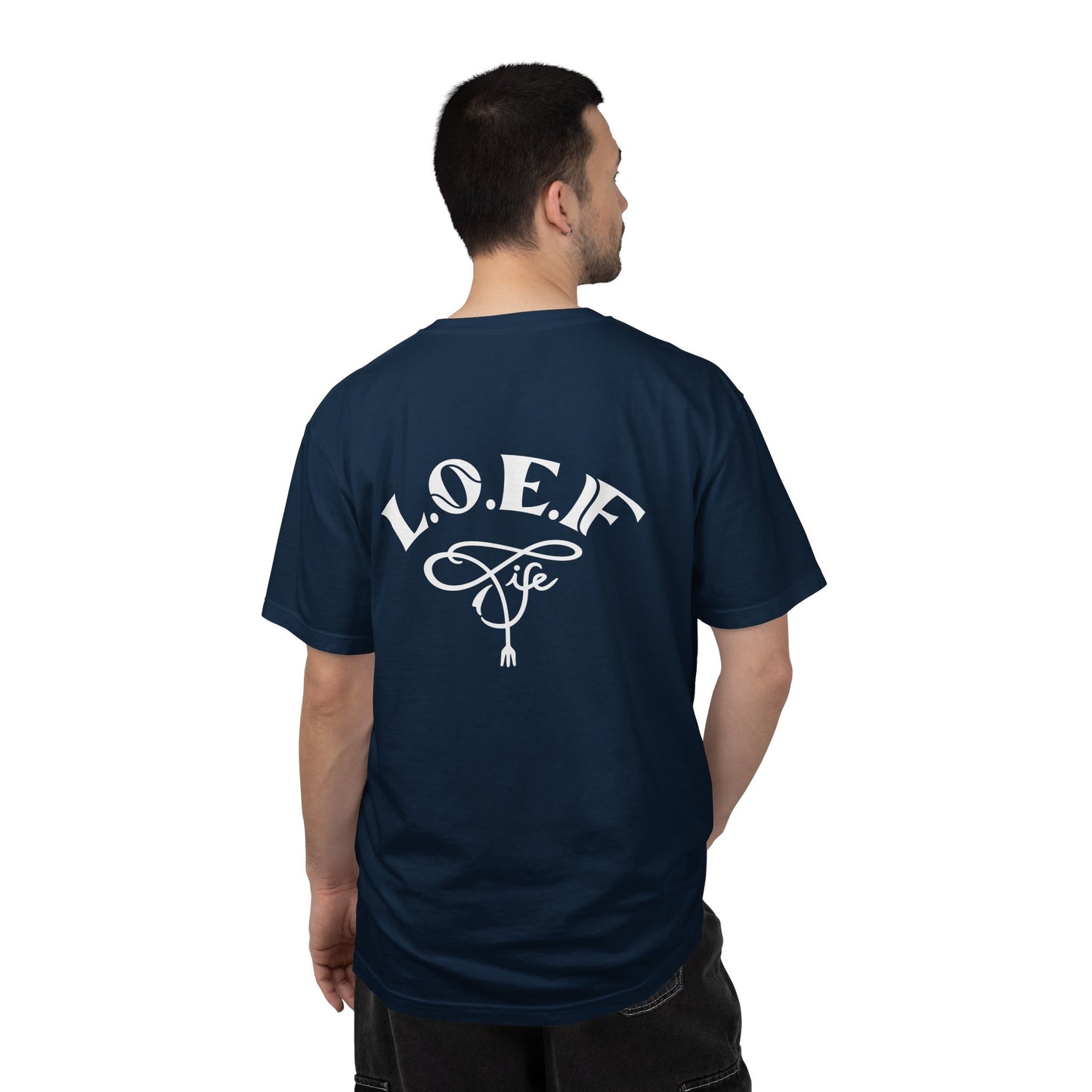 L.O.E.F Foodie Unisex Tee Shirt (Fuchsia)