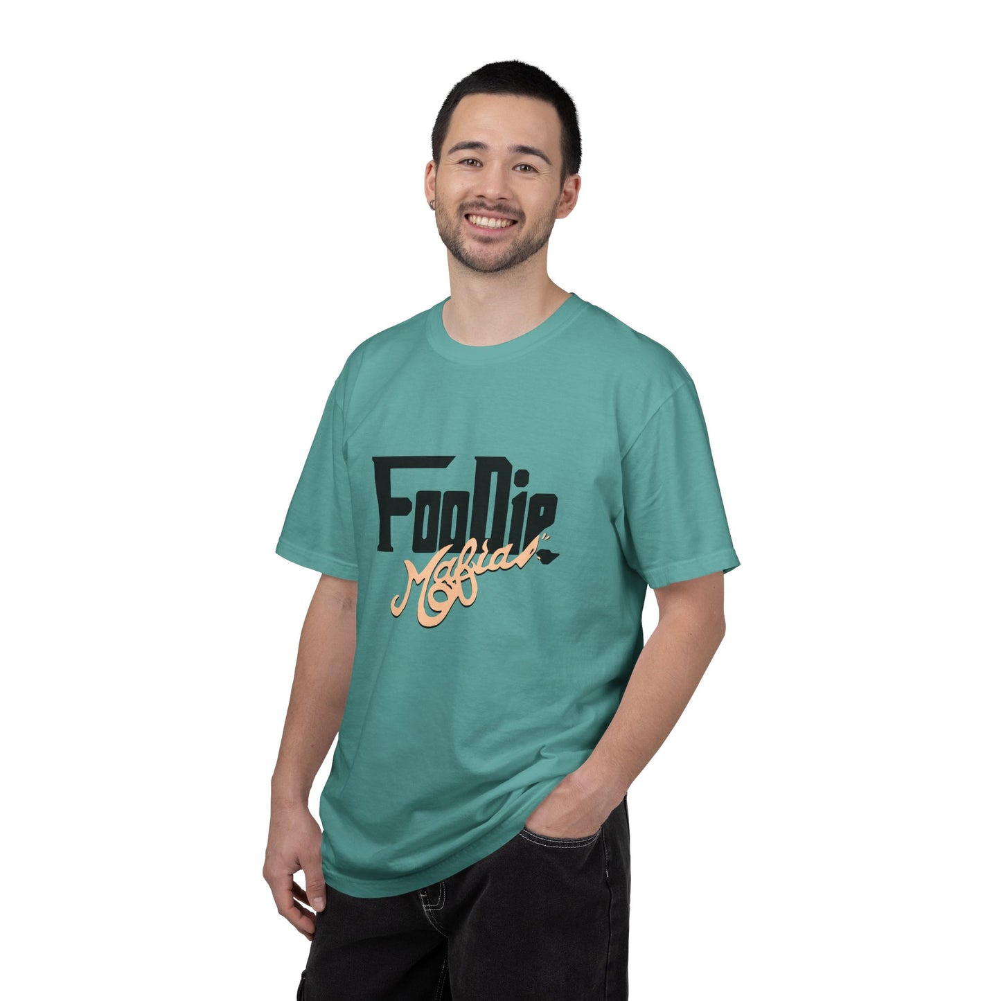 L.O.E.F Foodie Mafia Unisex Tee Shirt (Soft Yellow)