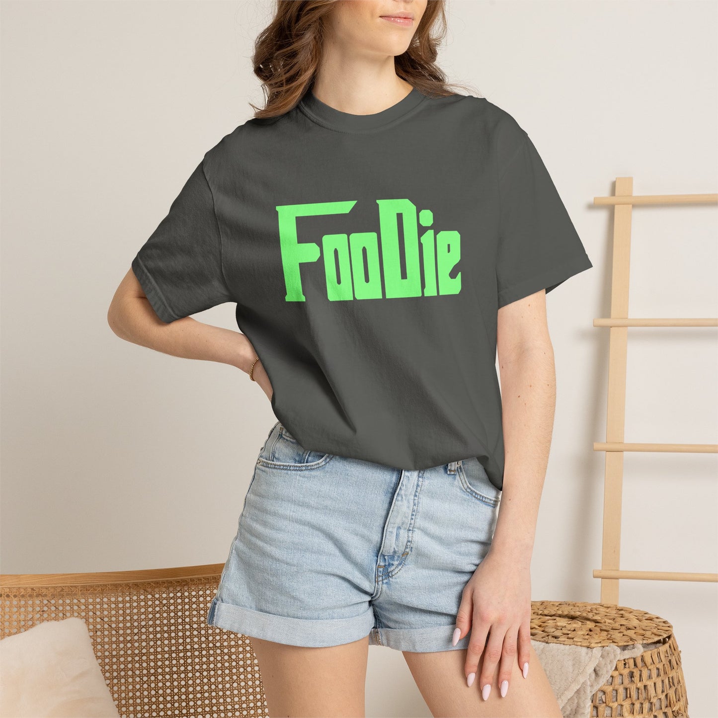 L.O.E.F Foodie Unisex Tee Shirt (Mint Green)