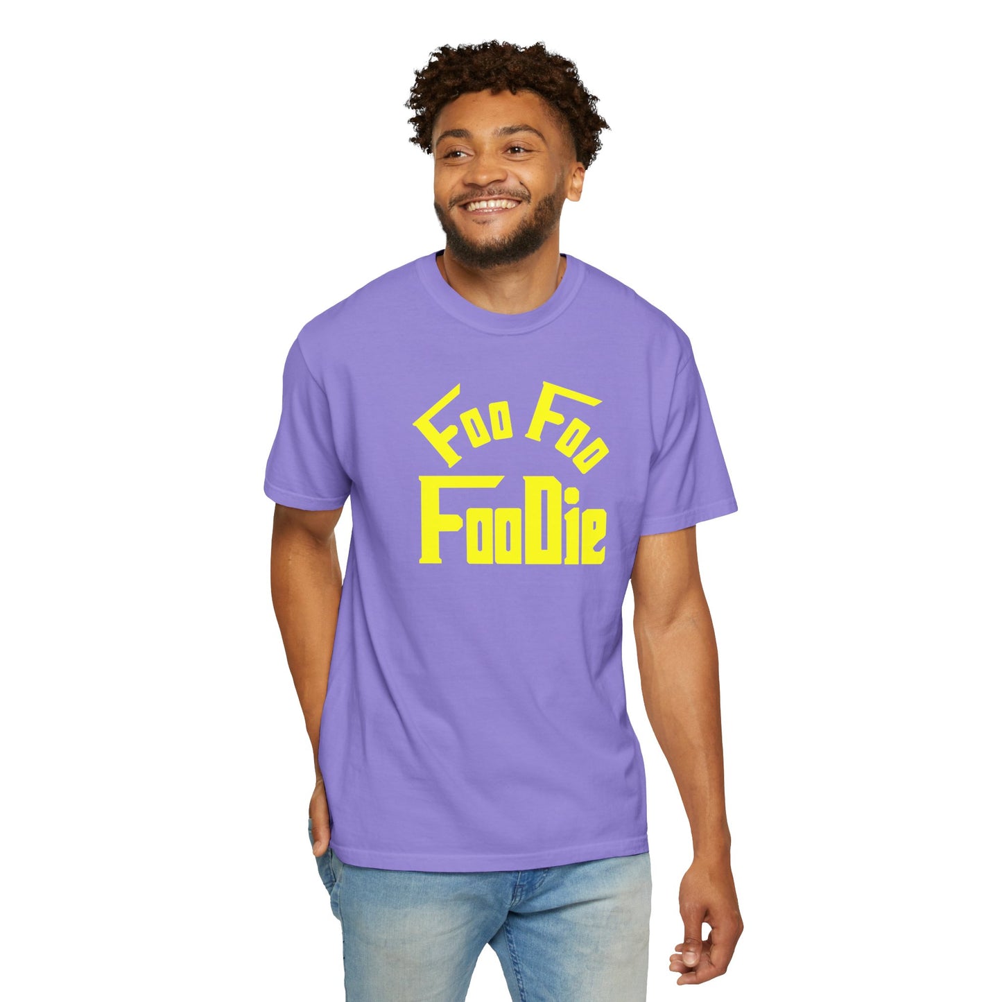 L.O.E.F FOO FOO FOODIE Unisex Tee shirt (Yellow)