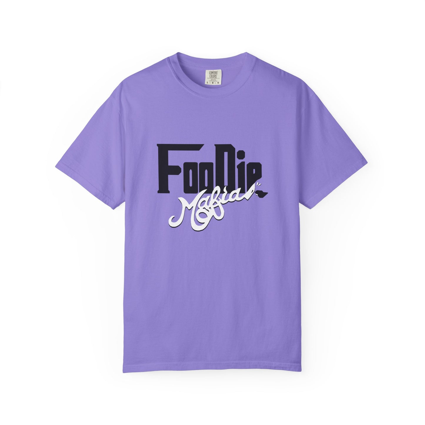 L.O.E.F Foodie Mafia Unisex Tee shirt (White)