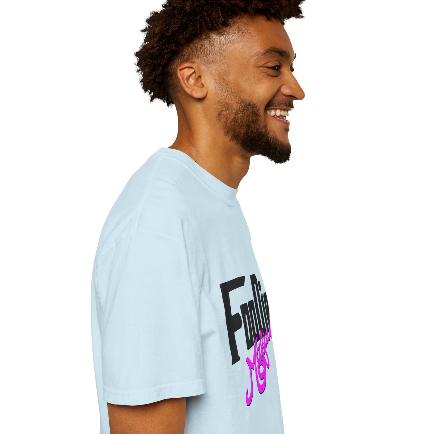 L.O.E.F Foodie Mafia Unisex Tee Shirt (Bright Purple)
