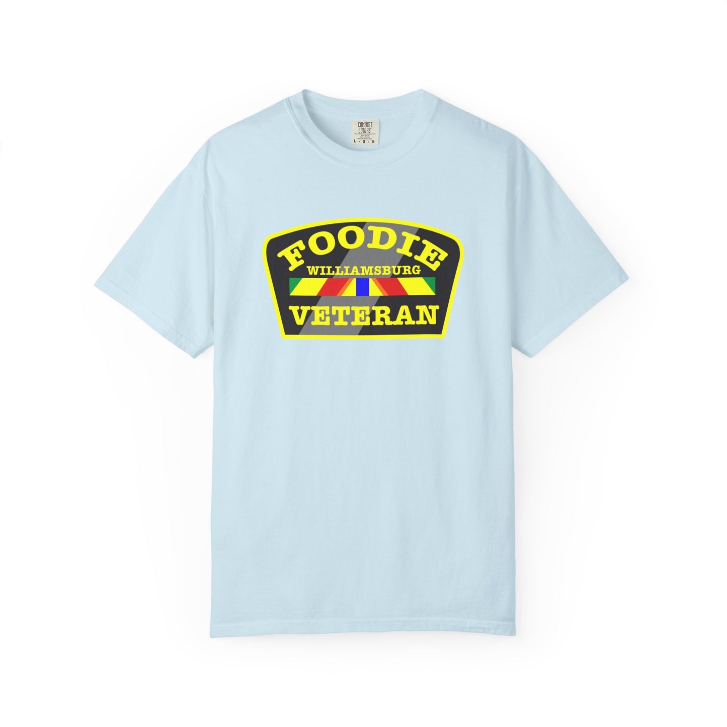 L.O.E.F Foodie Veteran WILLIAMSBURG Unisex Tee Shirt (Yellow)