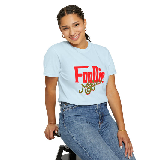 L.O.E.F Red Foodie Mafia Unisex Tee Shirt (Olive)