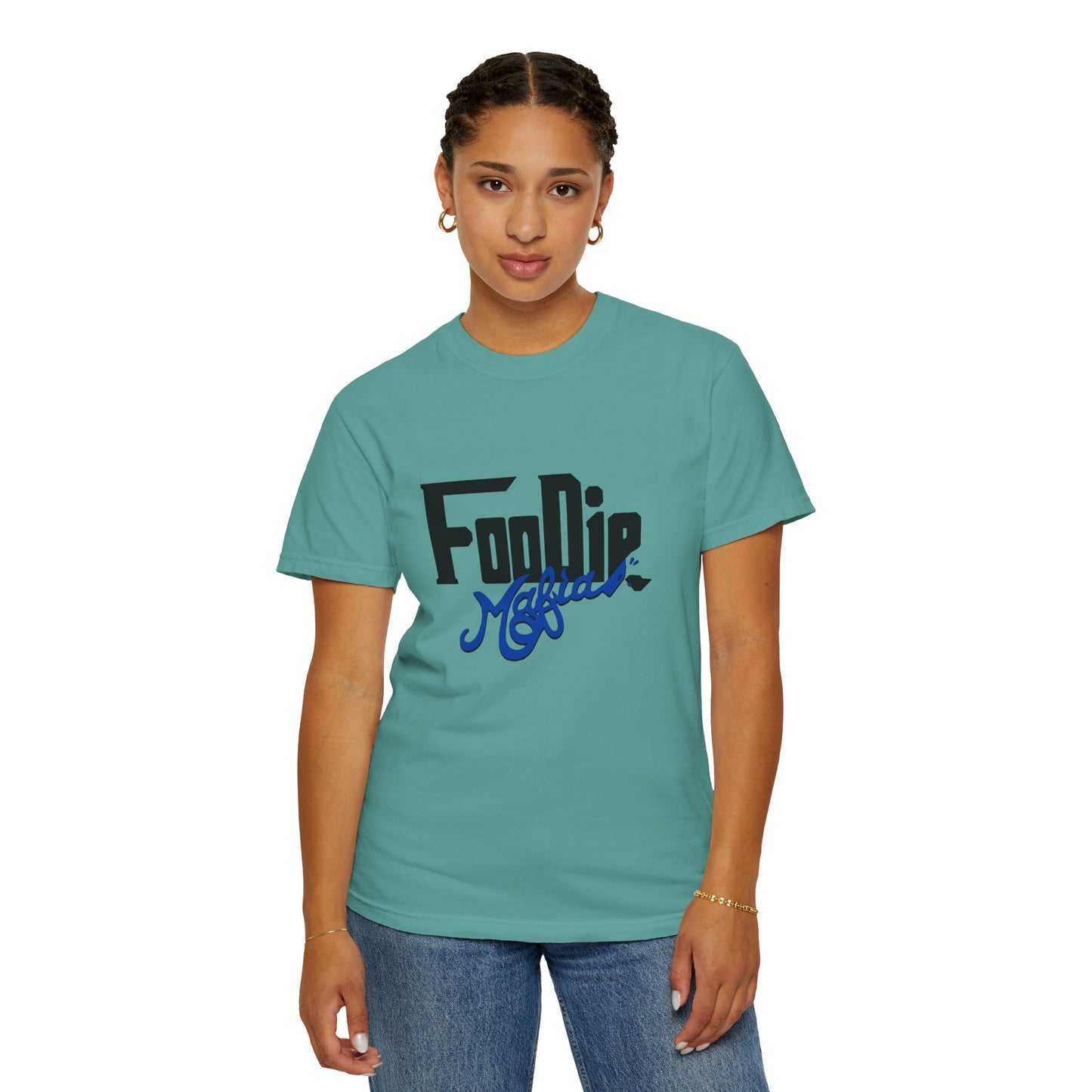L.O.E.F Foodie Mafia Unisex Tee shirt (Cobalt Blue)