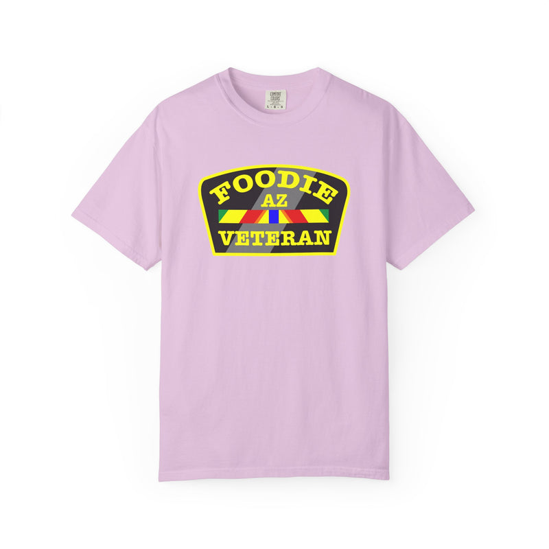 L.O.E.F Foodie Veteran AZ Unisex Tee Shirt (Yellow)