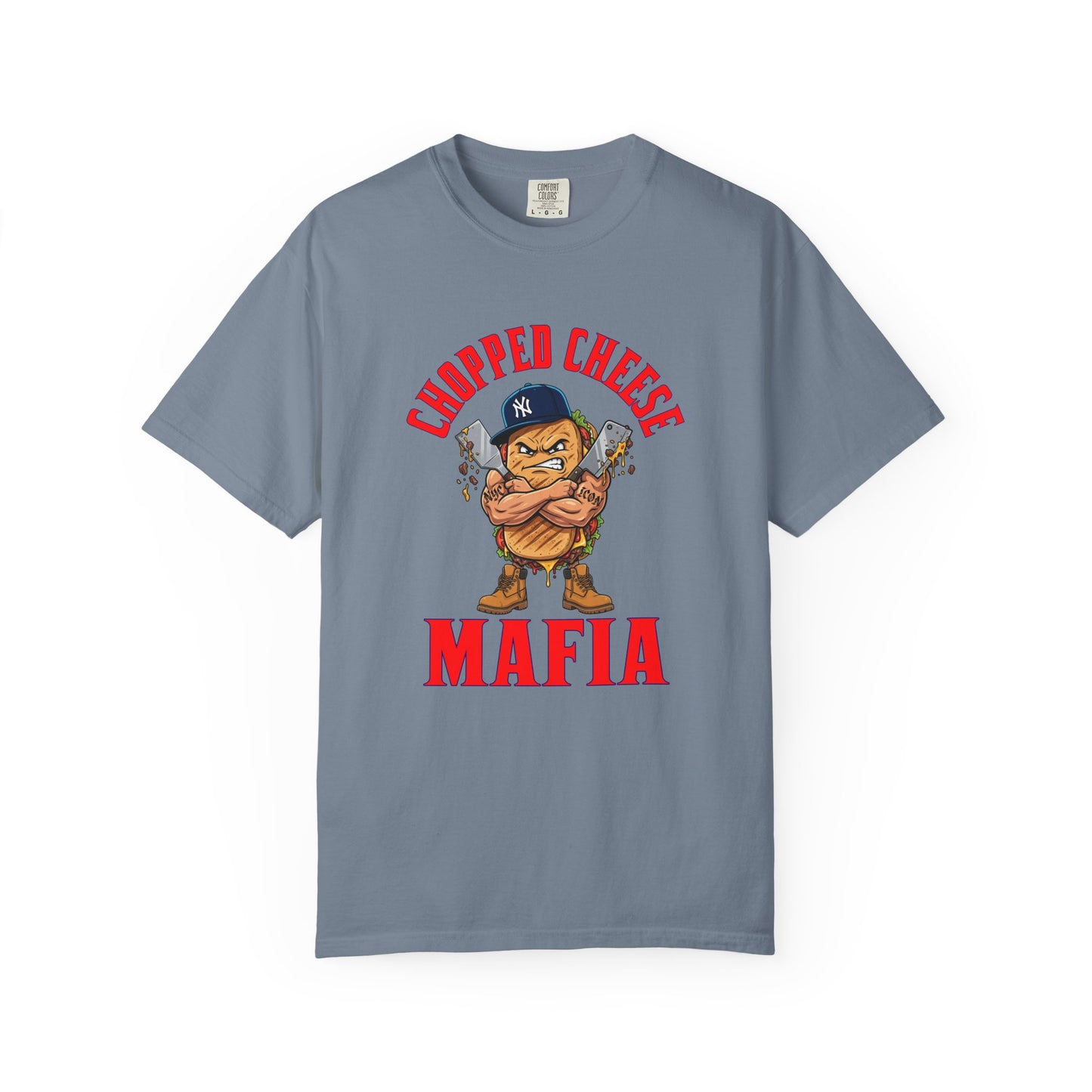 L.O.E.F Mafia Chopped Cheese Unisex Tee Shirt (Red)