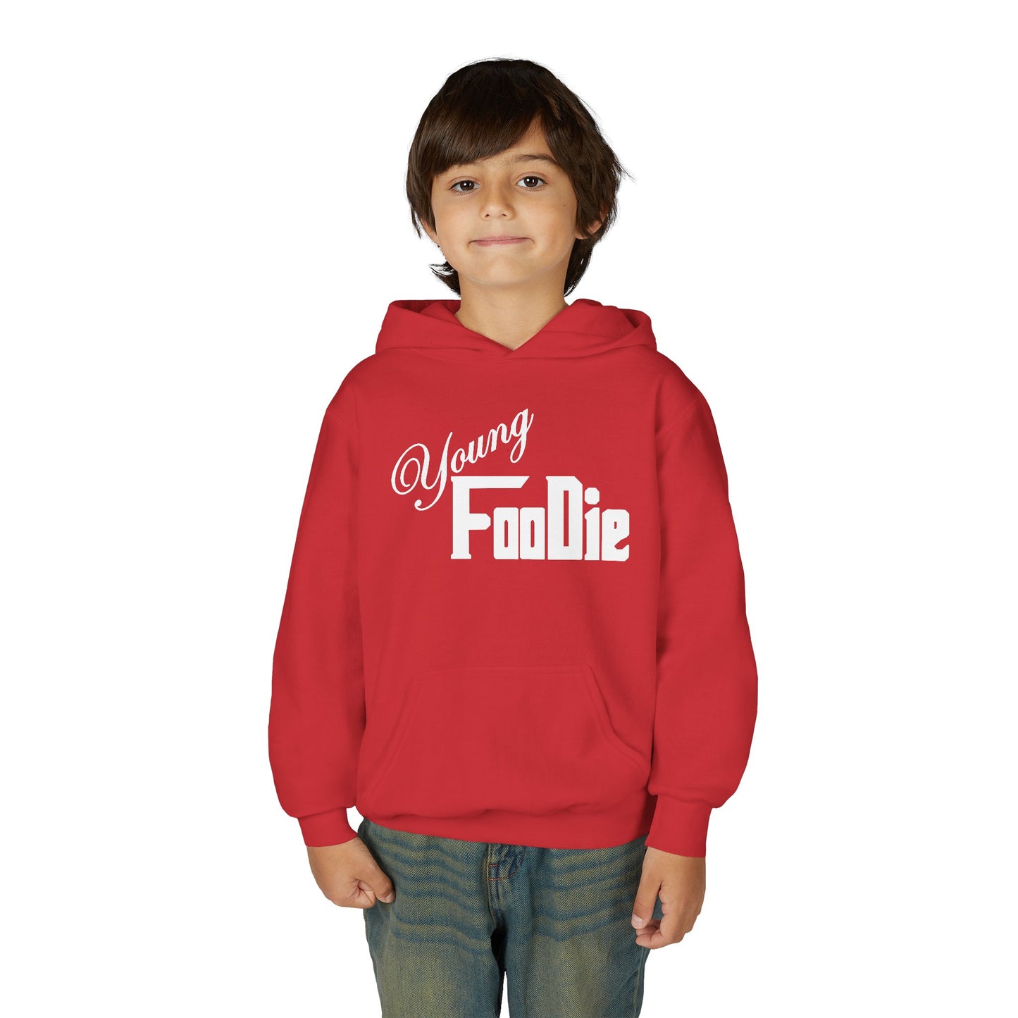 L.O.E.F Young Foodie Youth Hooded Sweatshirt (White)