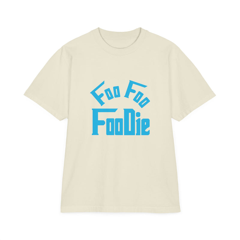 L.O.E.F Unisex FOO FOO FOODIE Tee Shirt (Sky Blue)