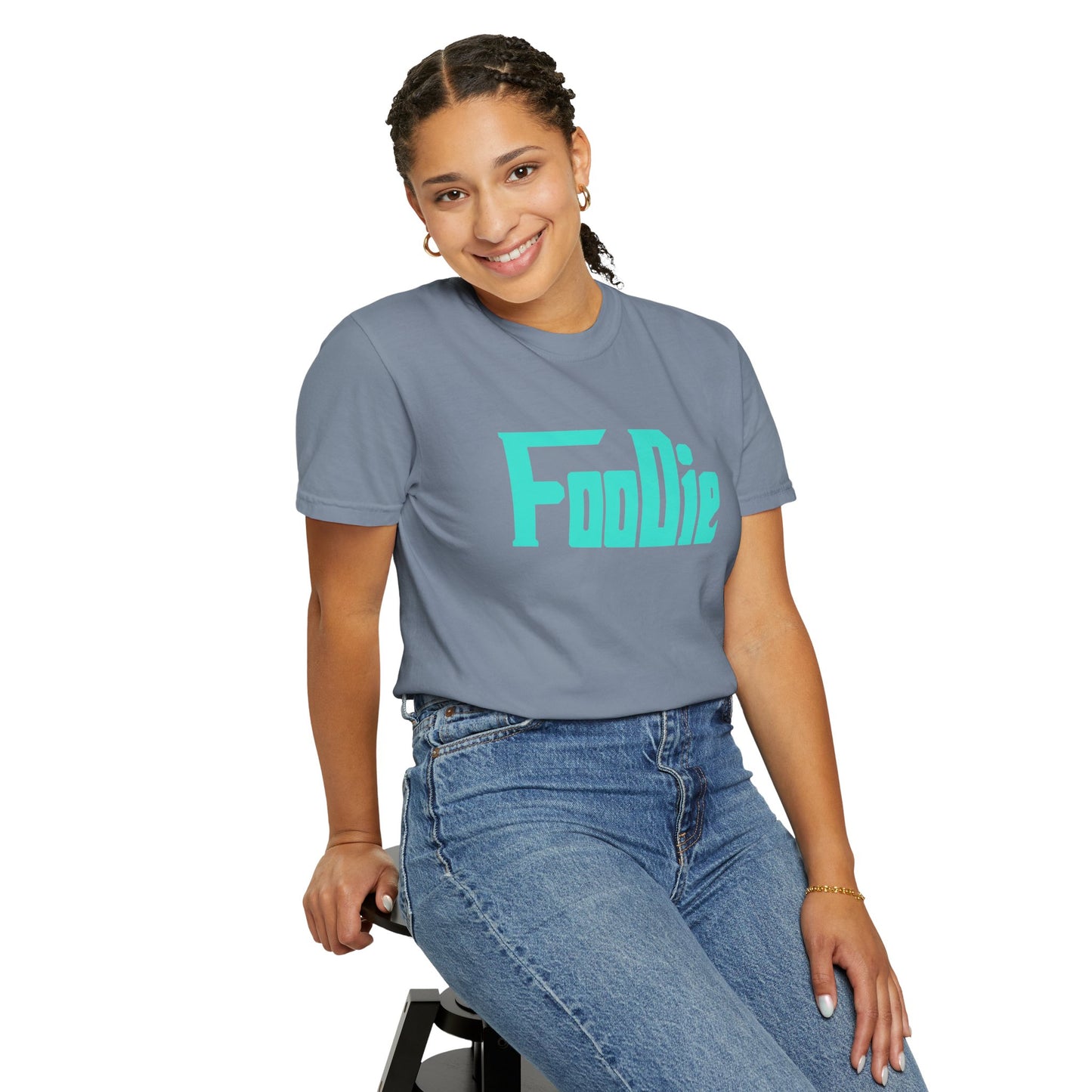 L.O.E.F Foodie Unisex Tee Shirt (Turquoise)