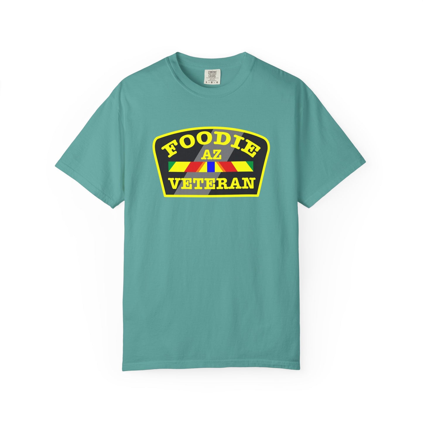 L.O.E.F Foodie Veteran AZ Unisex Tee Shirt (Yellow)