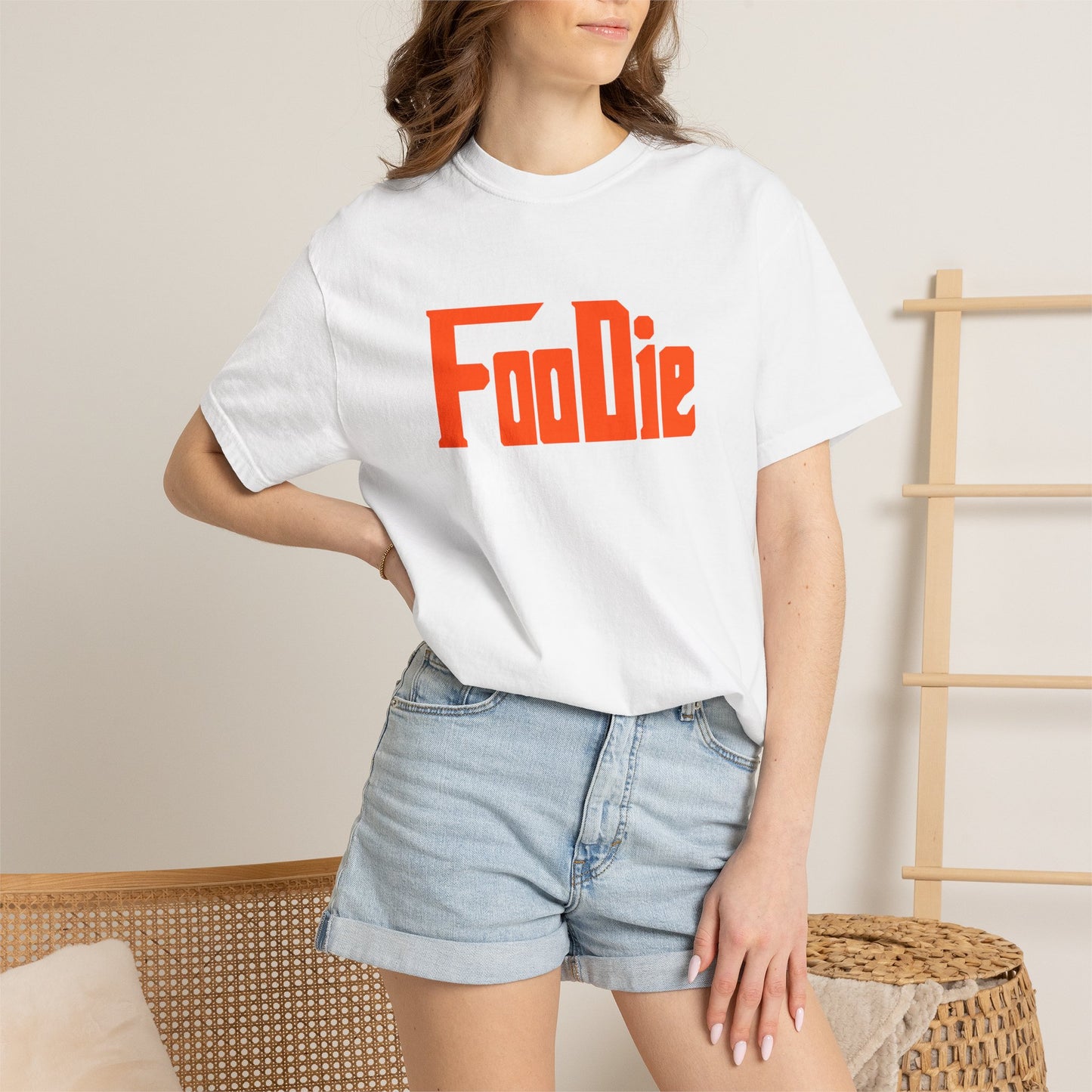 L.O.E.F Foodie Unisex Tee Shirt (Orange)