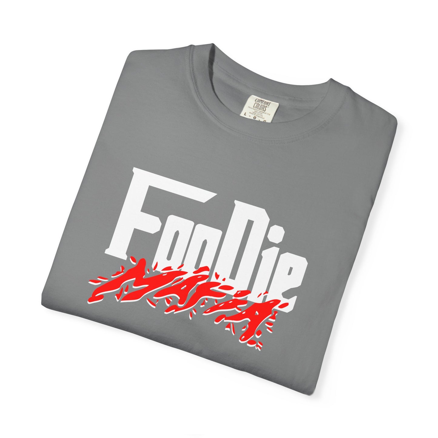 L.O.E.F Foodie Mafia Unisex Tee Shirt  (Red)
