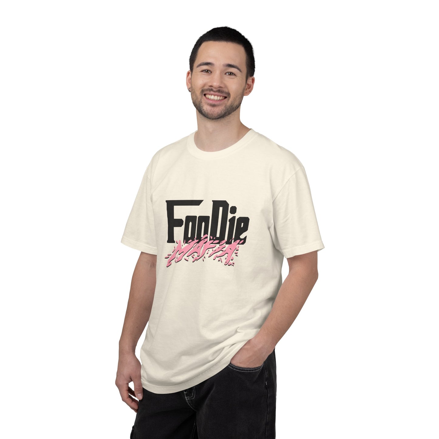 L.O.E.F Foodie Mafia Tee Shirt (Soft Pink)