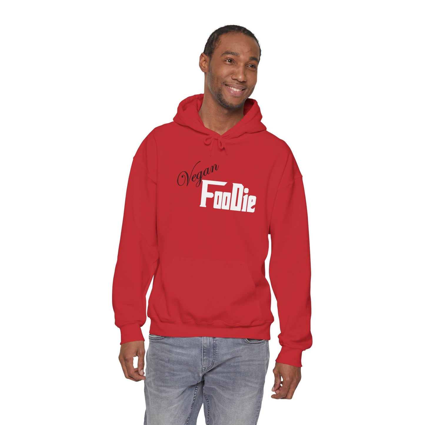 L.O.E.F Unisex Hooded Sweatshirt (White)