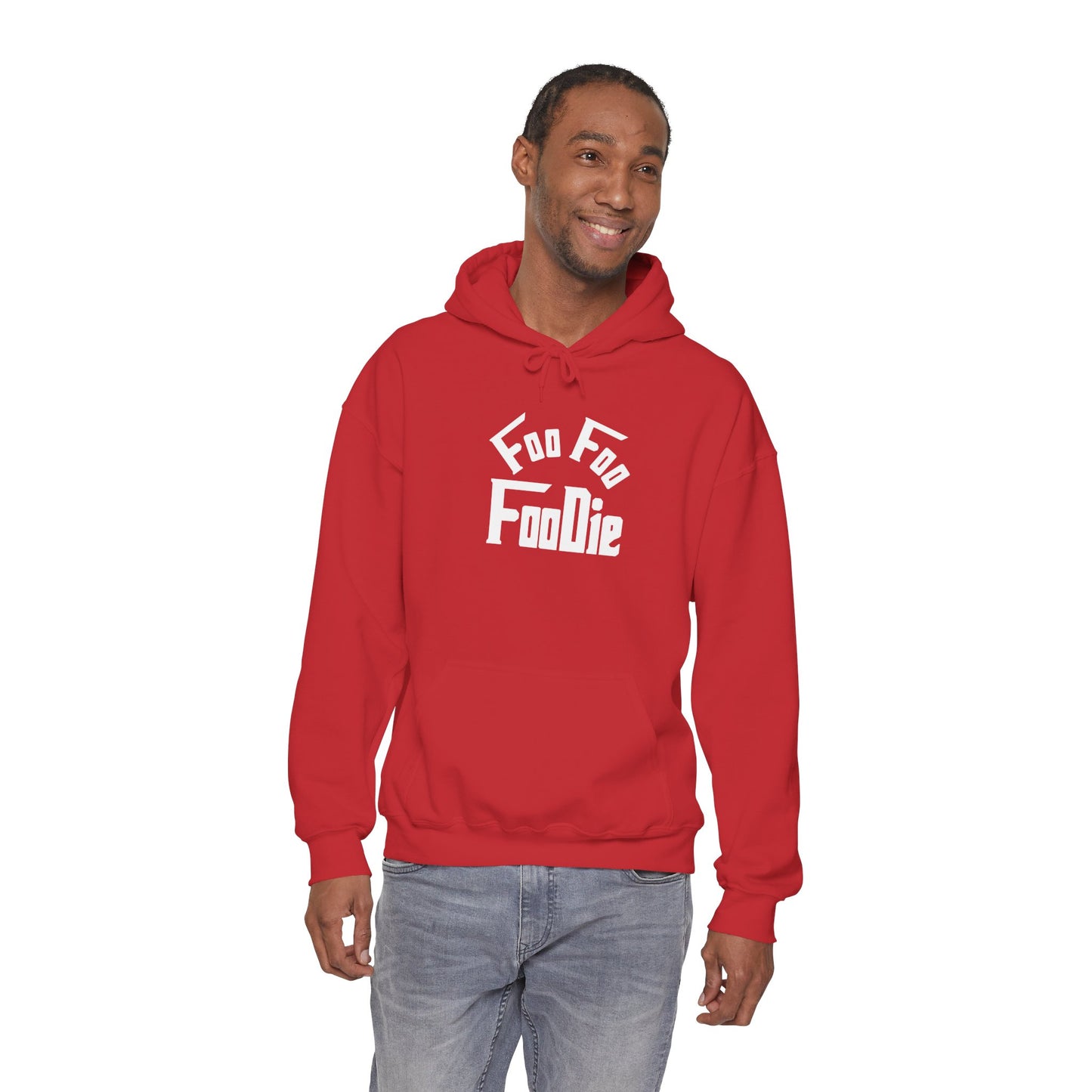 L.O.E.F Unisex Hooded Sweatshirt (White)