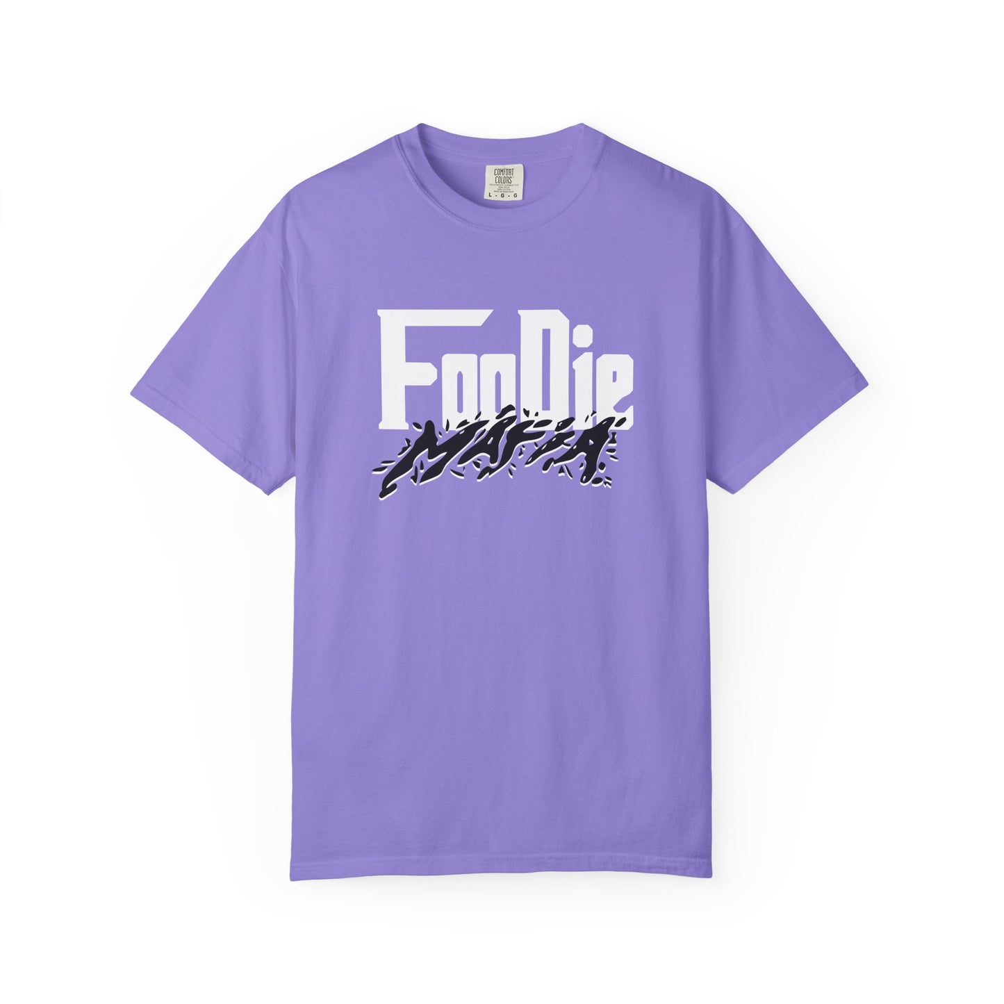 L.O.E.F Foodie Mafia Unisex Tee Shirt  (Black)