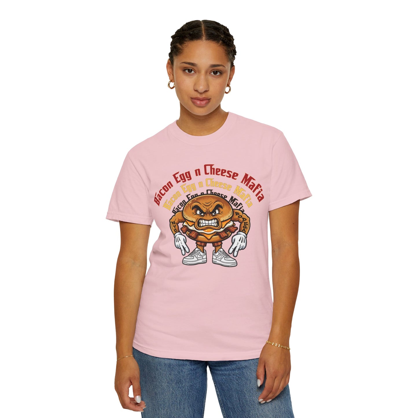 L.O.E.F Bacon Egg n Cheese Mafia Unisex Tee Shirt